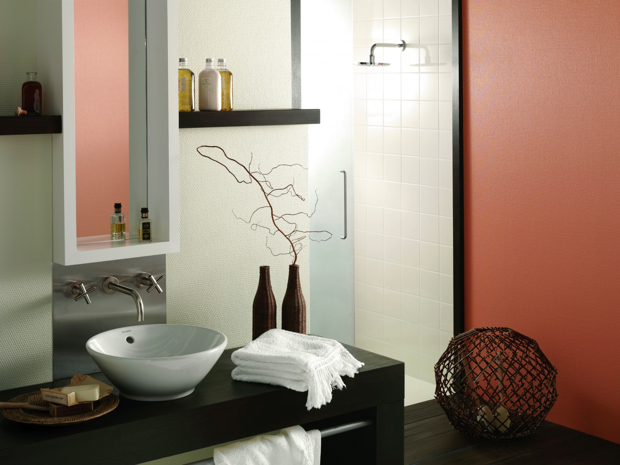 Raumgestaltung, Wand, Innenraum, Tapete, Putz, Badezimmer